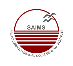 Sri Aurobindo Institute of Medical Sciences & Dental (SAIMS) Logo